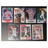 Mike Trout 7-Card Los Angeles Angels Baseball Card Lot