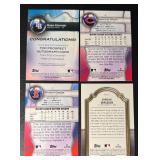 2023 Bowman Platinum 4-Card Rookie Baseball Card Lot