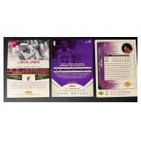 3-Card LeBron James/Kobe Bryant Basketball Card Lot