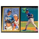 Adrian Beltre 2-Card Los Angeles Dodgers 1998 Rookie Baseball Card Lot