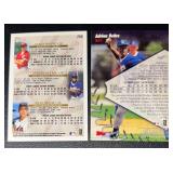 Adrian Beltre 2-Card Los Angeles Dodgers 1998 Rookie Baseball Card Lot