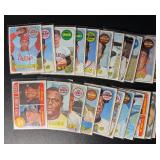 22-Card 1969 Topps Vintage Baseball Card Lot
