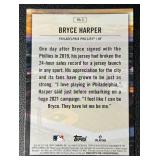 Bryce Harper 2022 Topps Home-Field Advantage CASE HIT SSP Philadelphia Phillies Baseball Card No. HA-3