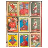 30+ Brett & Ozzie Baseball Card Lot