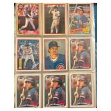 230+ Ryne Sandberg Baseball Card Lot