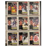 1990-1991 Pinnacle NHL Series 1 Multiple Sets Card Lot