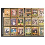 36-Card Gold Year Numbered Baseball Card Lot