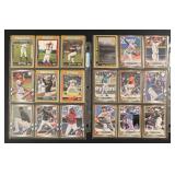 36-Card Gold Year Numbered Baseball Card Lot
