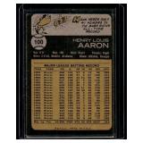 Hank Aaron 1973 Topps #100 Vintage BasebalL Card