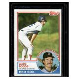 Wade Boggs RC 1983 Topps #498 Rookie Vintage Baseball Card