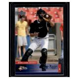 Joe Mauer XRC Minor League Card 2002 Upper Deck #188 Minnesota Twins Baseball Card