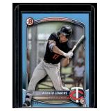 Walker Jenkins /499Sky Bluew SP 2025 Bowman Prospects #BD-159 Minnesota Twins Baseball Card