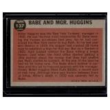 Babe Ruth 1962 Topps Special #137 Vintage Baseball Card