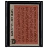 Babe Ruth 1962 Topps Special #141 Vintage Baseball Card