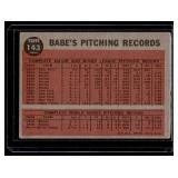 Babe Ruth 1962 Topps Special #143 Vintage Baseball Card