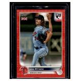 Joe Ryan /99 UK EDITION RC2022 Topps #19 Numbered 10/99 RARE Minnesota Twins Rookie Baseball Card