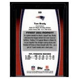 Tom Brady 2012 Topps Finest #50 Football Card
