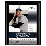 Mickey Mantle /1957 2003 Upper Deck MVO Celebration #MVP3 Numbered 0211/1957 Baseball Card