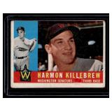 Harmon Killebrew 1960 Topps #210 Vintage Baseball Card - Low Grade