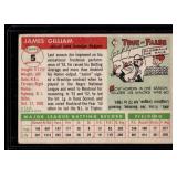 Jim Gilliam 1955 Topps #5 Vintage Brooklyn Dodgers Baseball Card
