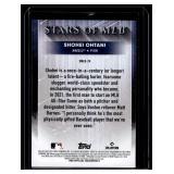 Shohei Ohtani Stars of the MLB Foil Insert 2022 Tops #SMLB-24 Baseball Card