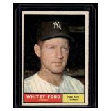 Whitey Ford 1961 Topps #160 Vintage Baseball Card