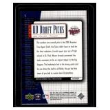 Joe Mauer RC 2001 Upper Deck #1 UD Draft Picks Rookie Minnesota Twins Baseball Card