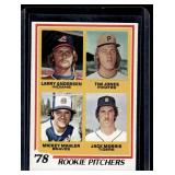Jack Morris RC 1978 Topps Rookie Pitchers #703 Vintage Baseball Card