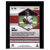 Tom Brady Pink Prizm 2021 Mosaic #186 Football Card