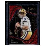 Joe Burrow Lazer Prizm 2022 Select Draft Picks #141 Field Level Football Card