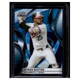 Byron Buxton /150 2025 Topps Chrome Black #13 Numbered 30/150 Minnesota Twins Baseball Card