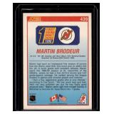 Martin Brodeur RC 1990 Score #439 Rookie Hockey Card