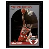 Michael Jordan 1990 Hoops #65 Basketball Card
