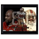 Jerry Rice Flair Refractor 1999 Fleer Showtime Row 3 Seat 148 Football Card
