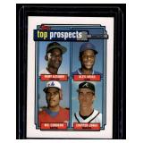 Chipper Jones RC 1992 Topps #551 Top Prospects Rookie Baseball Card