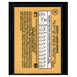 Barry Bonds RC 1987 Donruss Rated Rookie # 361 Baseball Card