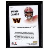 Jayden Daniels RC 2024 Contenders Rookie Stallions #3 Football Card