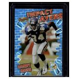 Randy Moss Blue Refractor 2001 Bowman