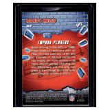 Randy Moss Blue Refractor 2001 Bowman