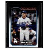 Yoshinobu Yamamoto RC 2024Topps Update #US140 Rookie Baseball Card