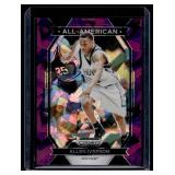 Allen Iverson /149 Cracked Ice Prizm 2024 Draft Picks #18 Numbered 23/149 Basketball Card
