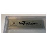 Mikael Granlund /49 AUTO / ROOKIE / PATCH Booklet Graded 8.5 / 10 - 2013-14 National Treasures #26 Rookie Jumbo Jerseys Bookley Autographs Prime - Nimbered 21/49 - NASTY PATCH!