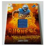 Jahmyr Gibbs Relic 2025 Absolute Burners #ABU-JGI Football Card