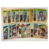 Minnesota Vikings 19 Card Vintage Football Lot