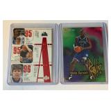 Kevin Garnett 2 Card Rookie Basketball Lot (1)