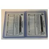 Cal Raleigh 2 Card Rookie Baseball Lot