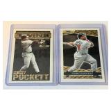 Kirby Puckett Black Gold Baseball Card Lot
