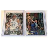 Kevin Garnett 2 Card Rookie Basketball Lot (2)