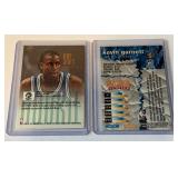Kevin Garnett 2 Card Rookie Basketball Lot (3)