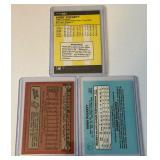 Kirby Puckett 3 Card 1986 2nd Year Minnesota Twins Baseball Cards